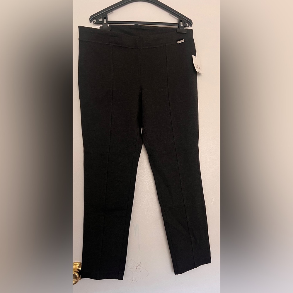 Dark Gray Slim Fit Pants
